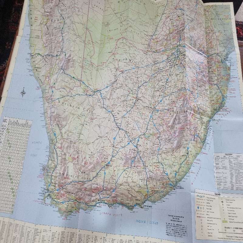 South Africa - Tourist Map 1:2 000 000