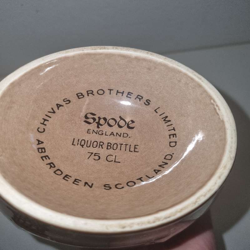 Vintage Royal Salute Scotch Whisky Bottle by Spode England