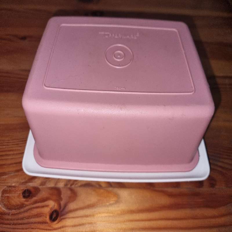Tupperware butter / Cheese container