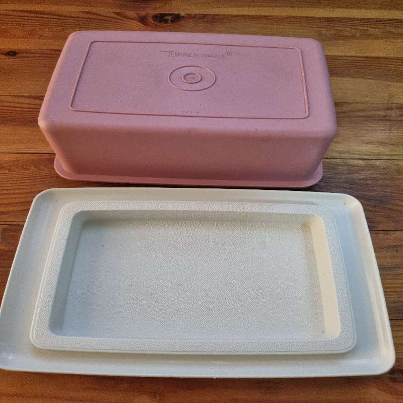 Tupperware butter / Cheese container
