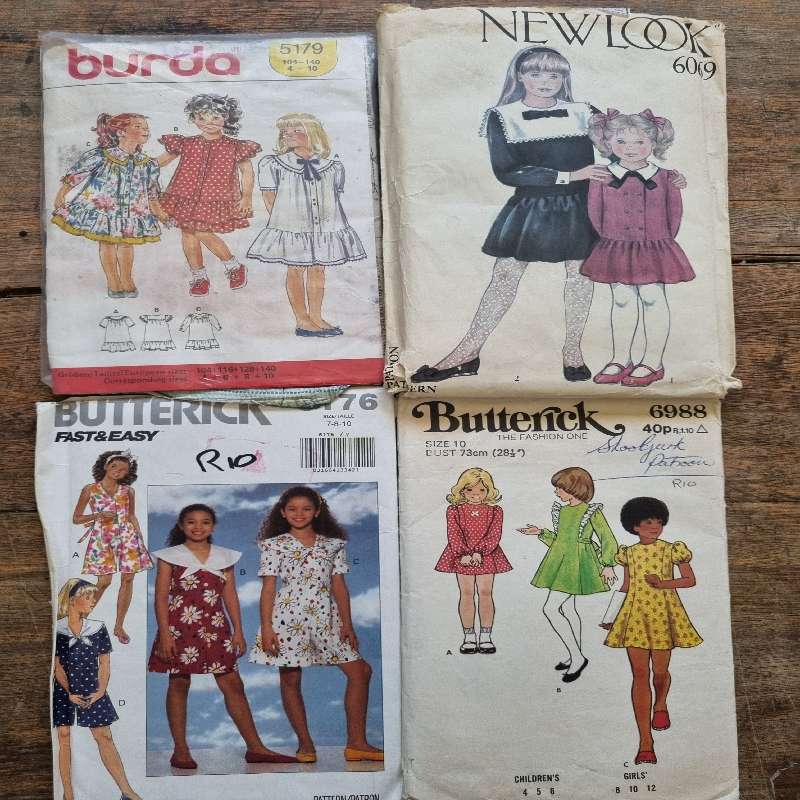4 x Clothing Patterns - Kids
