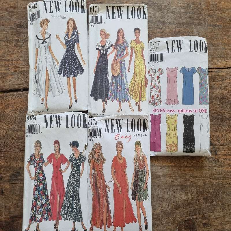 5 x New Look Dress Patterns