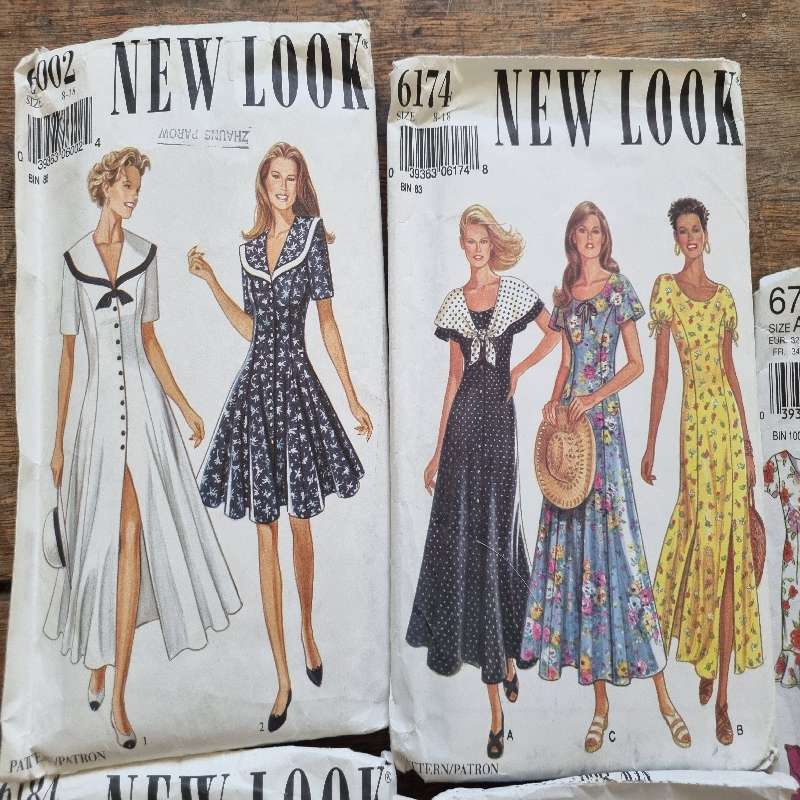 5 x New Look Dress Patterns