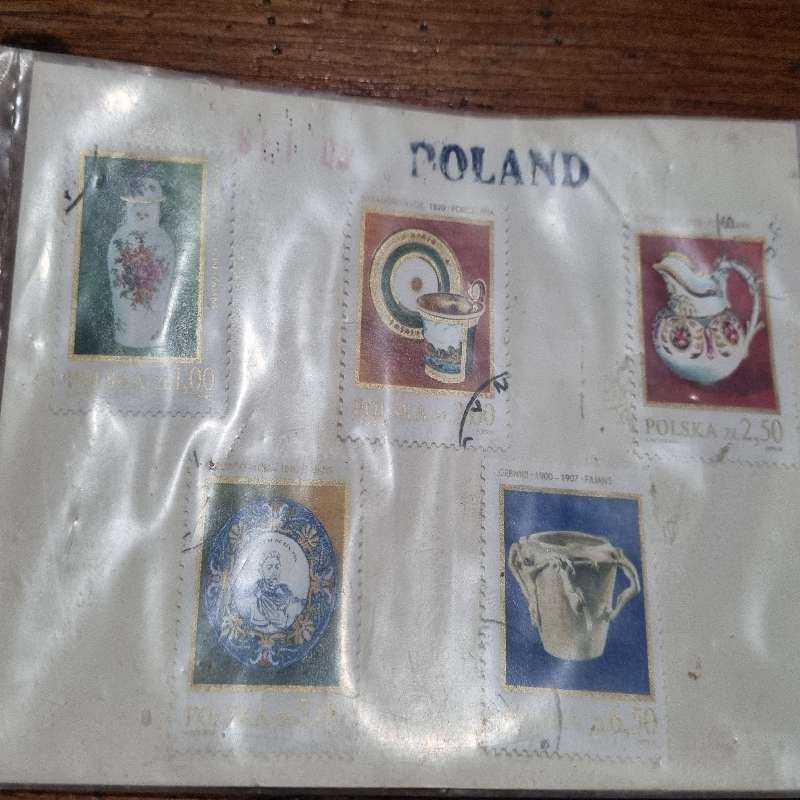 5 x Poland Stamps