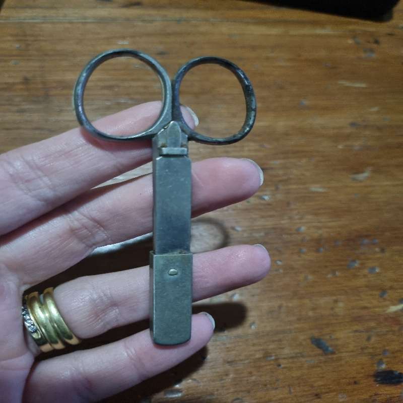 Vintage Combined Nail Clipper, Cigar Cutter, Nail file