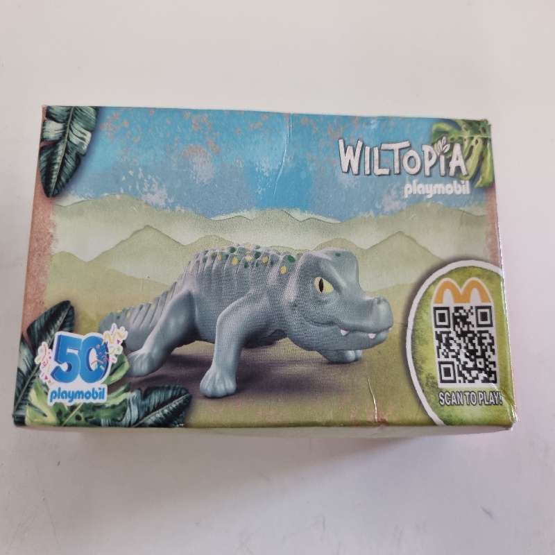 Collectible McDonalds Playmobil Wiltopia Caiman