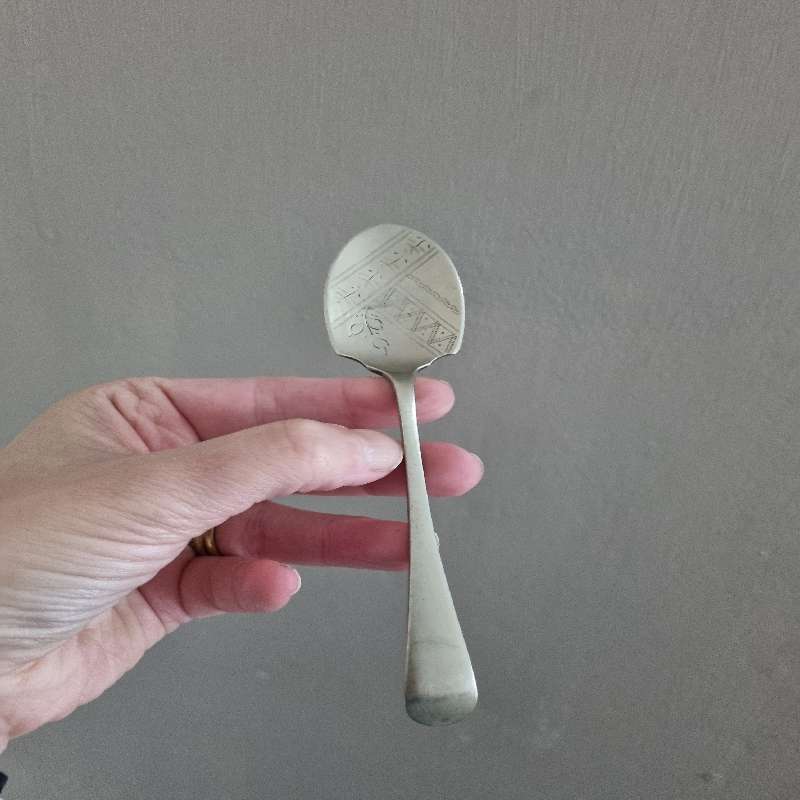 Vintage Engraved Spoon