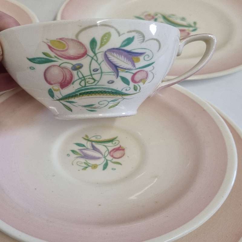 3 x Vintage Susie Cooper Trios - England