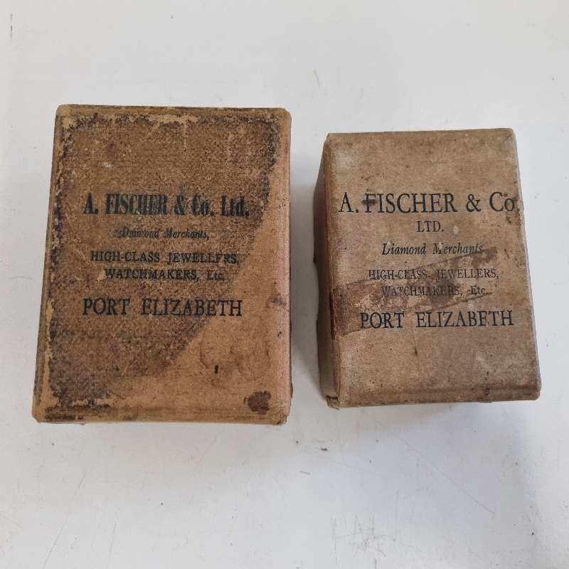 2 x Vintage Fisher & Co Boxes - Port Elizabeth