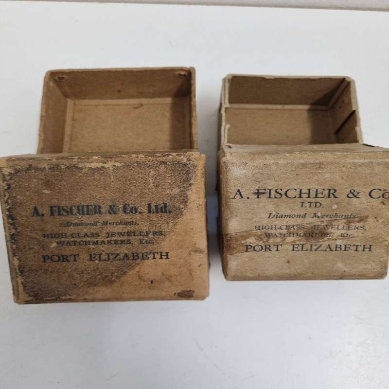 2 x Vintage Fisher & Co Boxes - Port Elizabeth