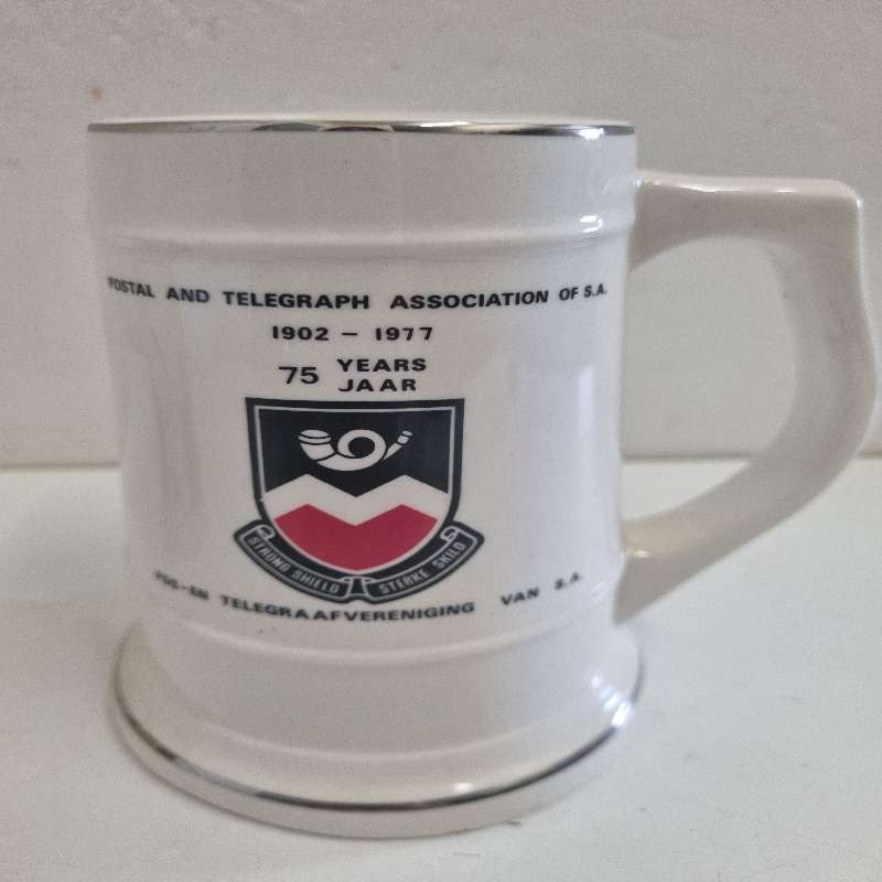 Postal and Telegraph Association of SA 1902 - 1977 - Beer Mug