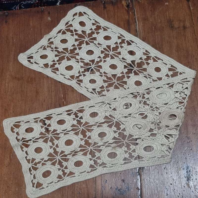Beautiful Crochet Runner / Doily - 82cm x 21cm