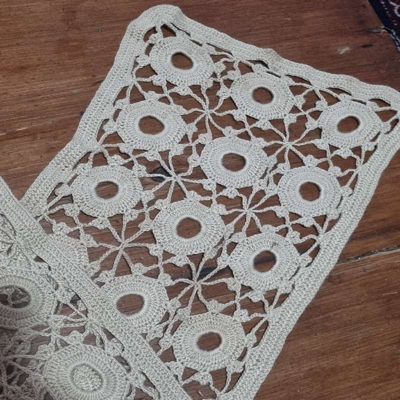 Beautiful Crochet Runner / Doily - 82cm x 21cm