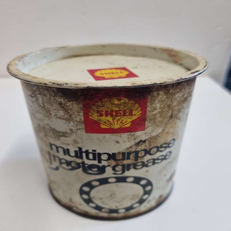 Vintage Shell Multipurpose motor grease tin - 500g