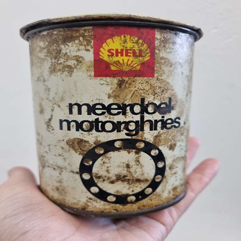 Vintage Shell Multipurpose motor grease tin - 500g