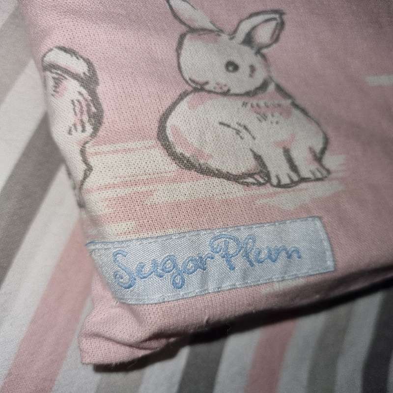 SugarPlum Baby Duvet Set Includes Duvet, Cover, Pillow and Pillowcase - Bunny detail - Beautiful!!