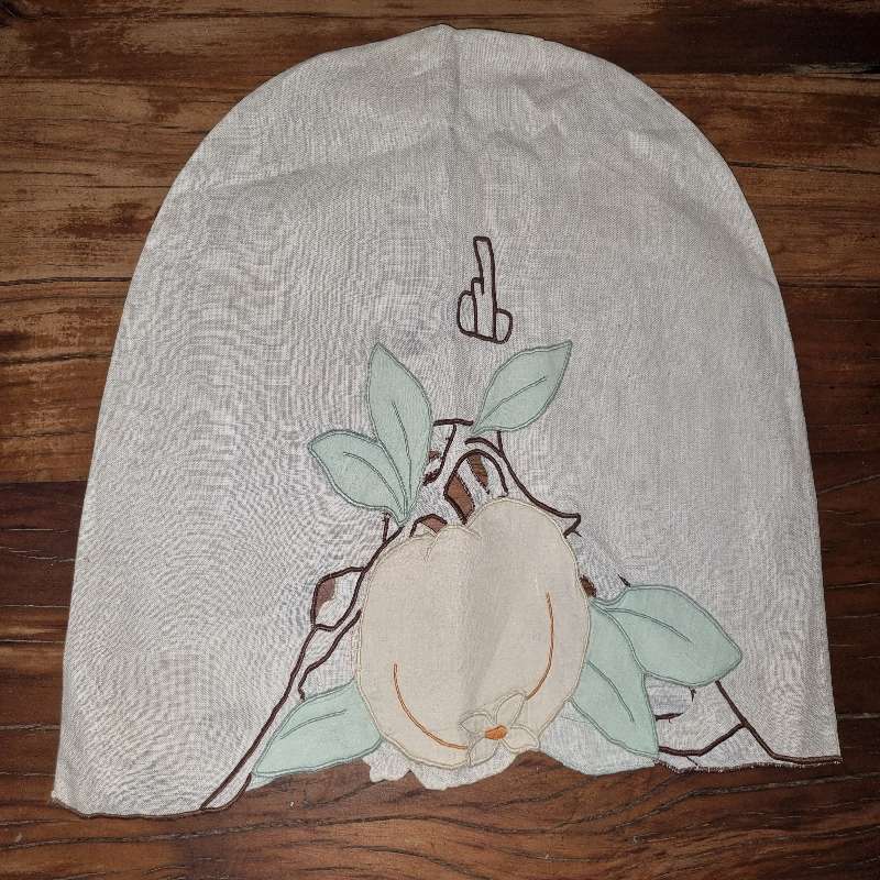 Vintage Embroidered Tea Cozy - Tea Pot Cover