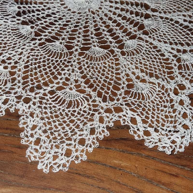 Beautiful Finely Crochet Hand Crafted Doily - Diameter 33cm