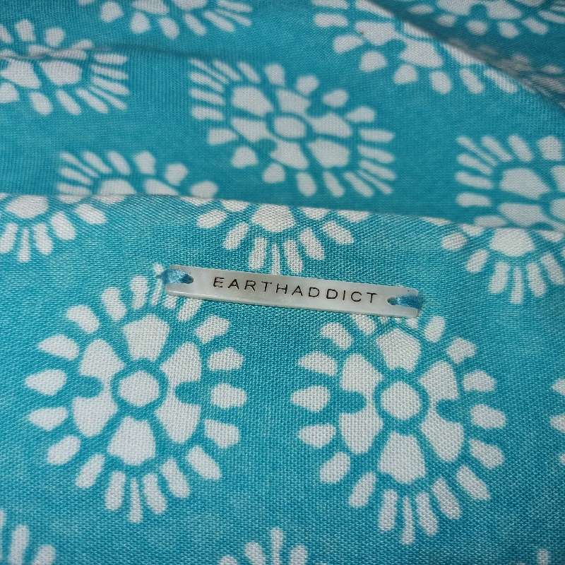 Turqouise Earthaddict Dress with pockets - Size 38