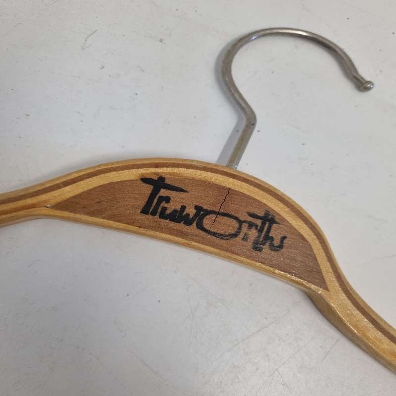 Truworths Vintage Wooden Hanger