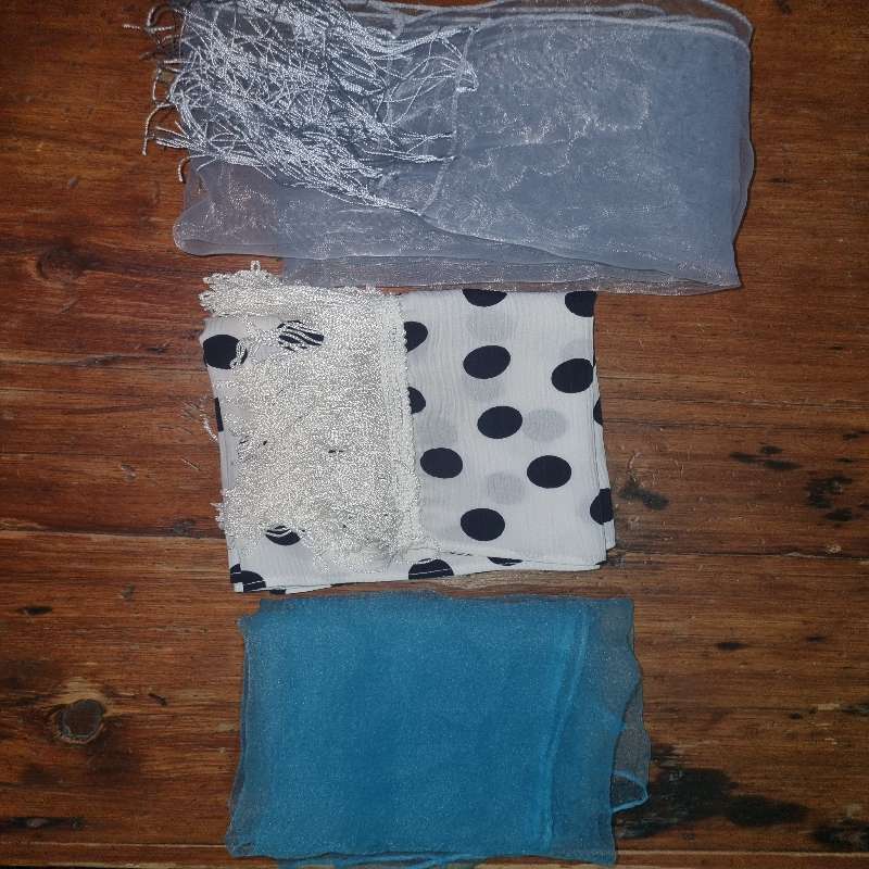 3 x Scarves