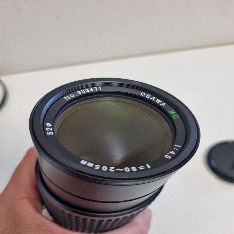 Osawa F  80 lens
