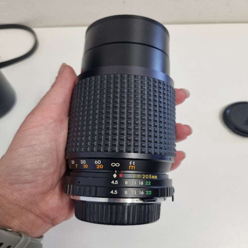 Osawa F  80 lens