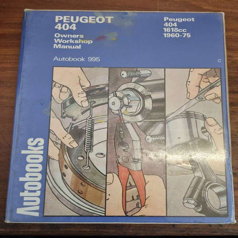 Peugeot 404 Owners Workshop Manual