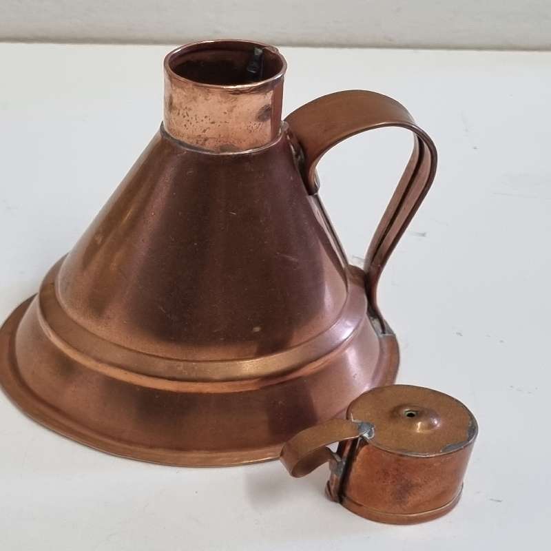 Vintage Miniature Copper Piet my Fluit kettle - Height - 11cm