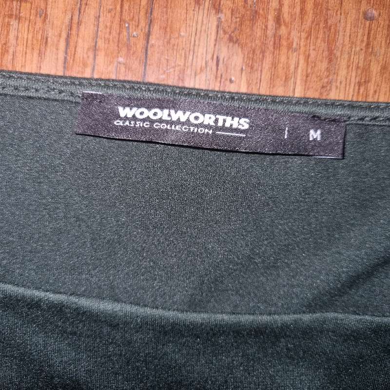 Woolworths Long Sleeve Top - Khaki - Size M - Super soft fabric