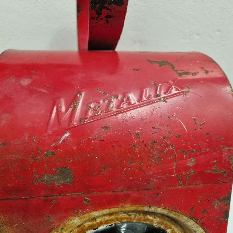 Vintage Red Metalix Railway Lamp