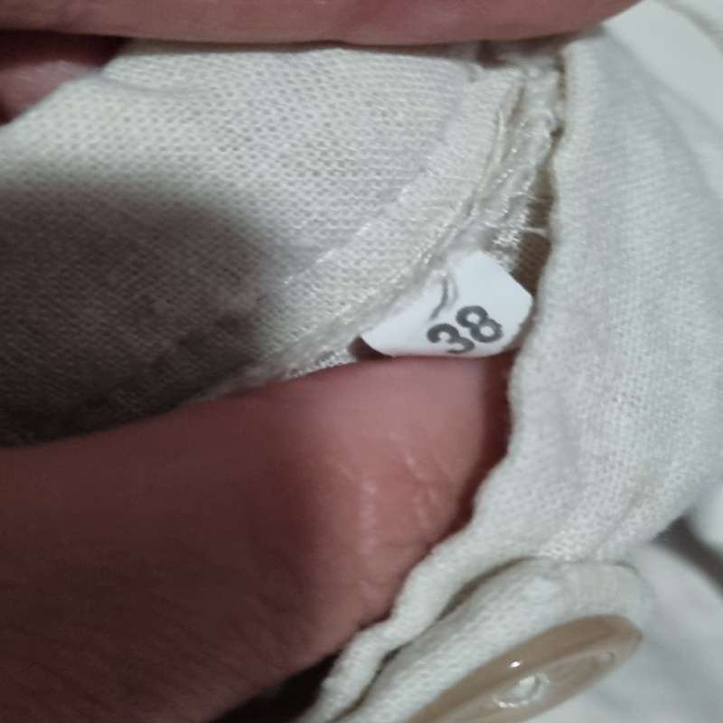 Viscose / Linen Blend Shorts - Size 38