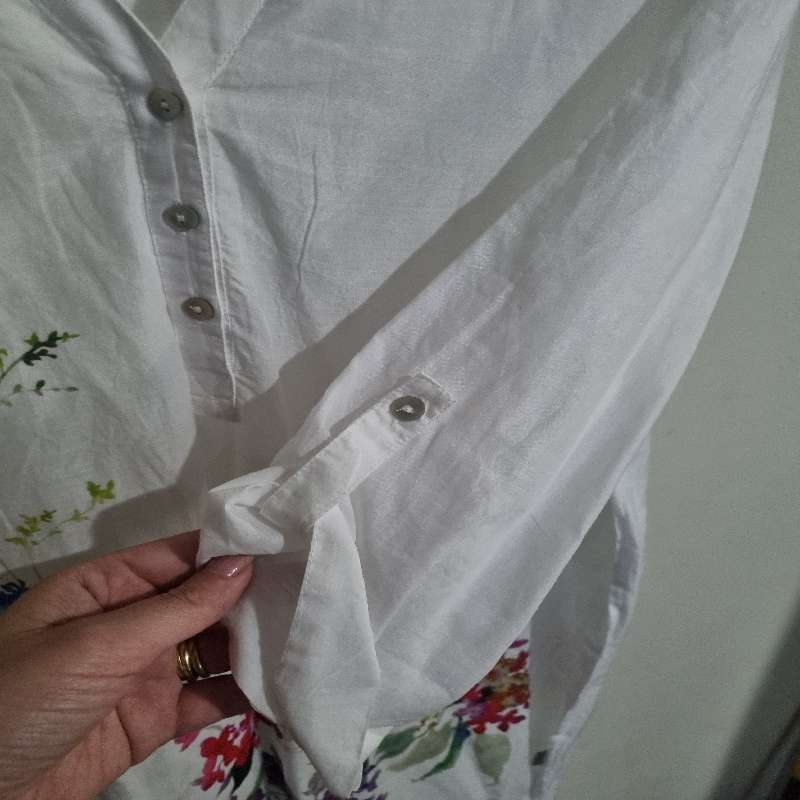 Earthaddict Dress - Size 36 - 100% Cotton - Never worn