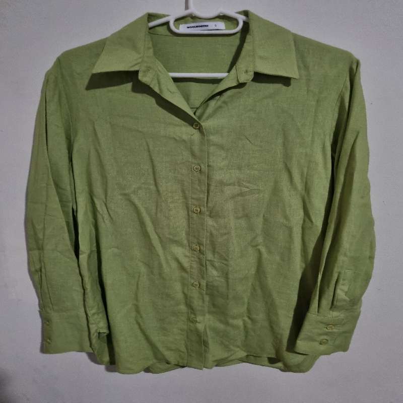 Woolworths Green shirt - Size S