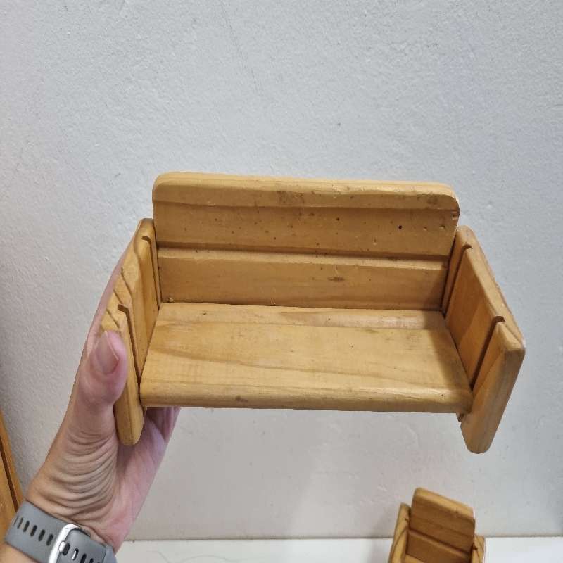 4 Piece Wooden Lounge Suite - Barbie Doll Furniture