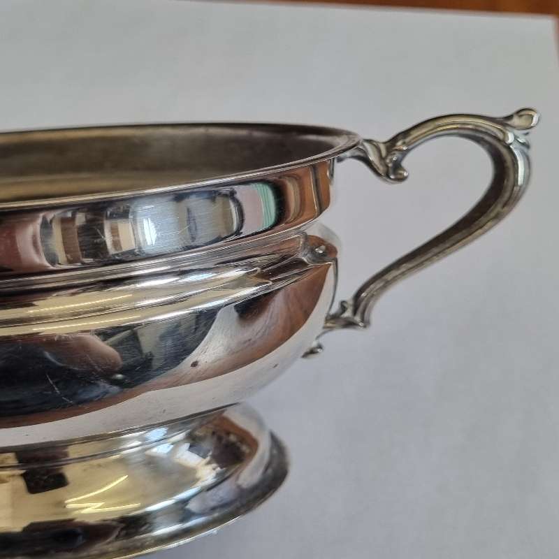 Beautiful Silver Plated Sugar Bowl