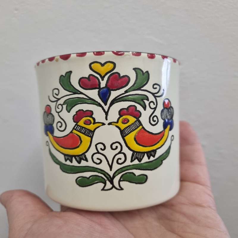 Moissiadis Greece Hand Made Enamel Cup