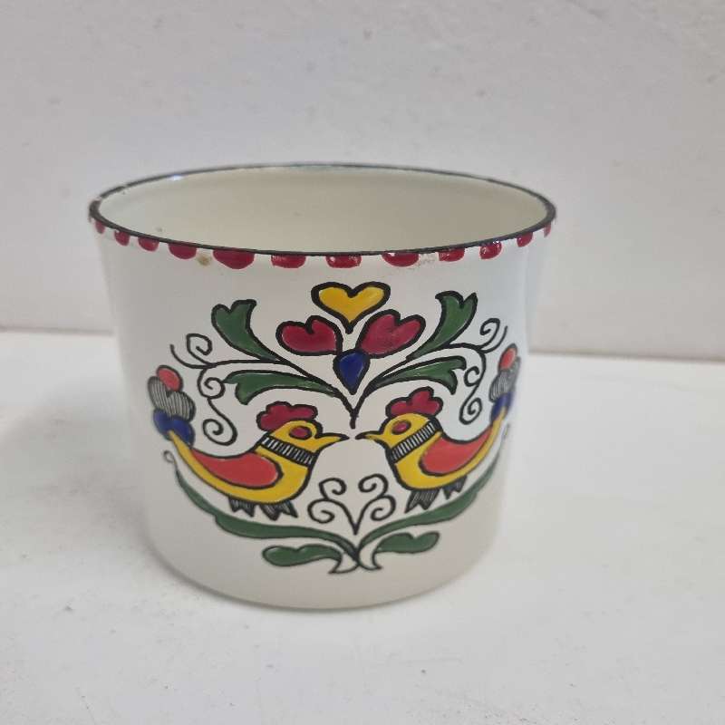 Moissiadis Greece Hand Made Enamel Cup