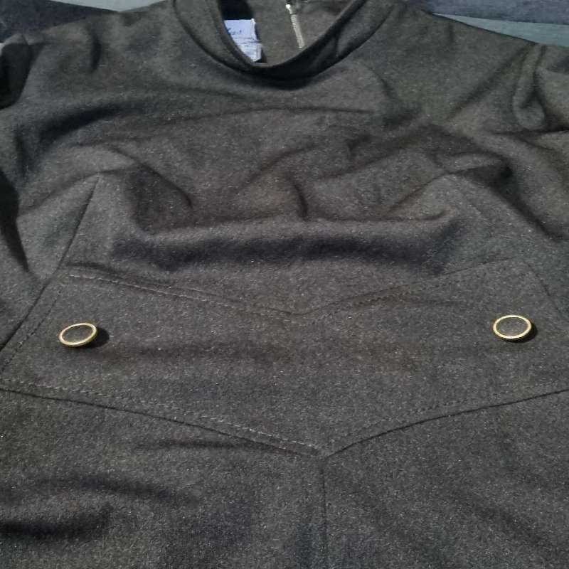 Beautiful Black Vintage Dress - Will fit a size 34