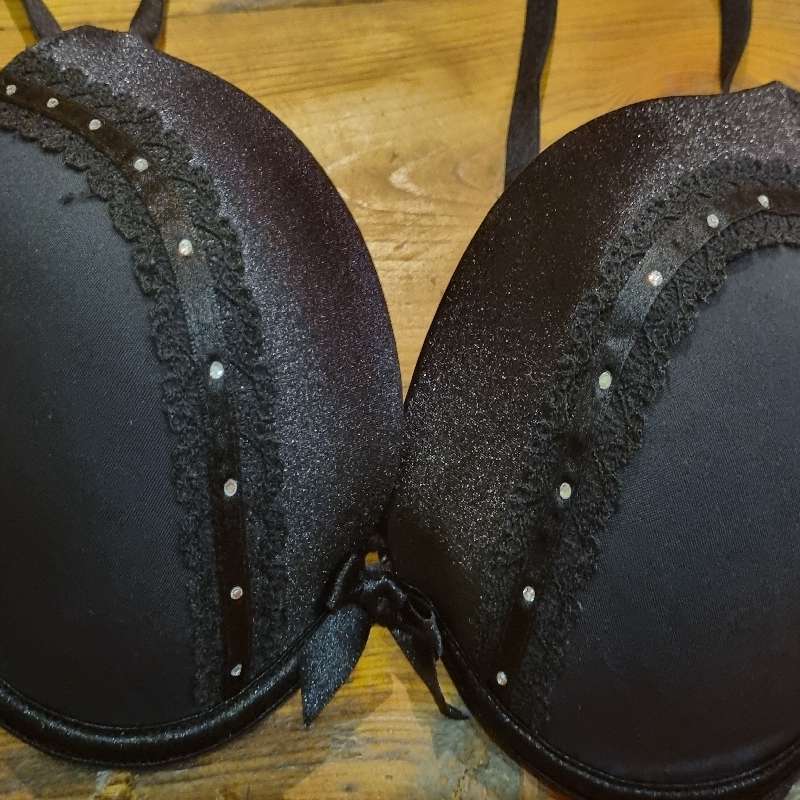 Red Strapless Wonderbra and Black Triumph Bra - Both Size 34C