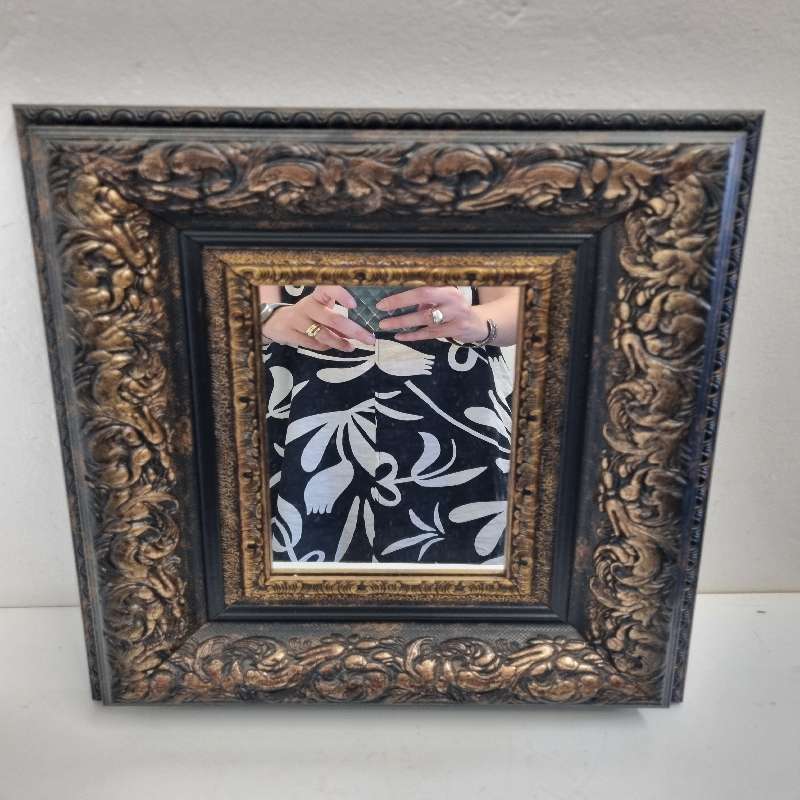 Beautiful Good Quality Heavy Mirror - Size - 45cm x 35cm