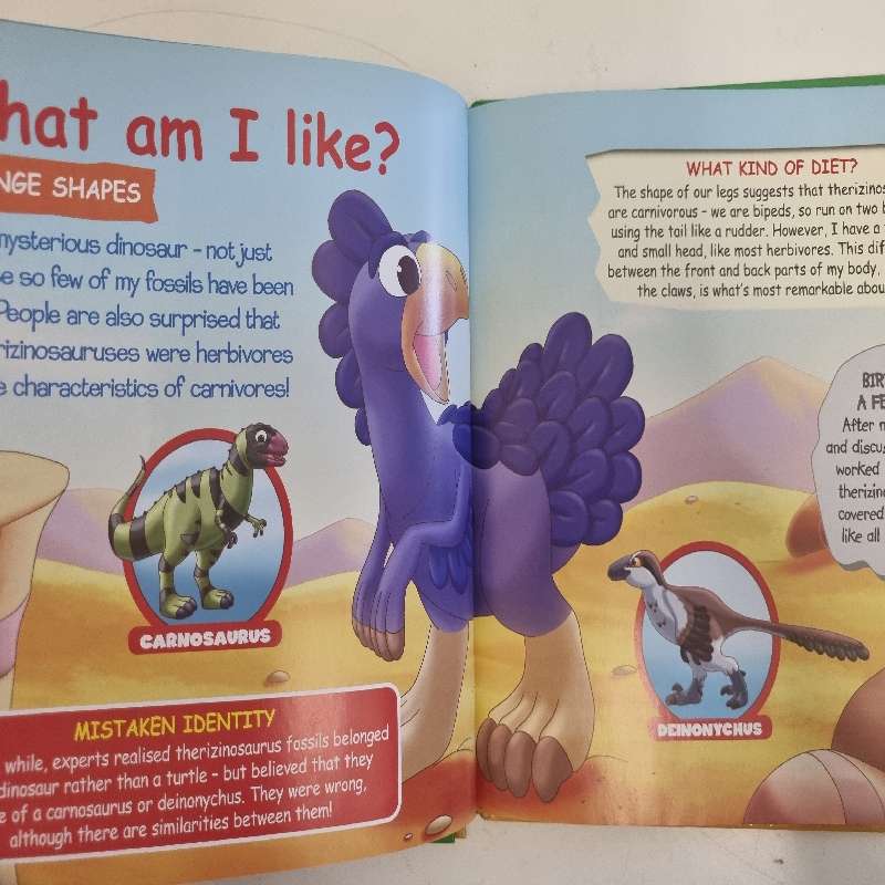3 x Dinosaurs & Friends books - Herbivorous Dinosaurs - Deagostini books - Great condition