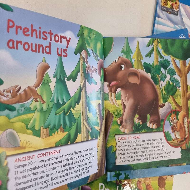 5 x Dinosaurs & Friends books - Prehistoric Life - Deagostini books - Great condition