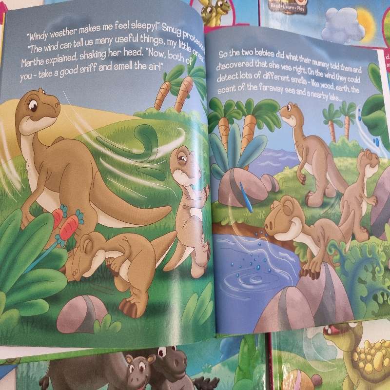 8 x Dinosaurs & Friends books - Dinosaur adventures - Deagostini books - Great condition