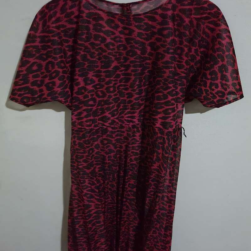 Vintage Summer Dress with 2 x Belts - Size M