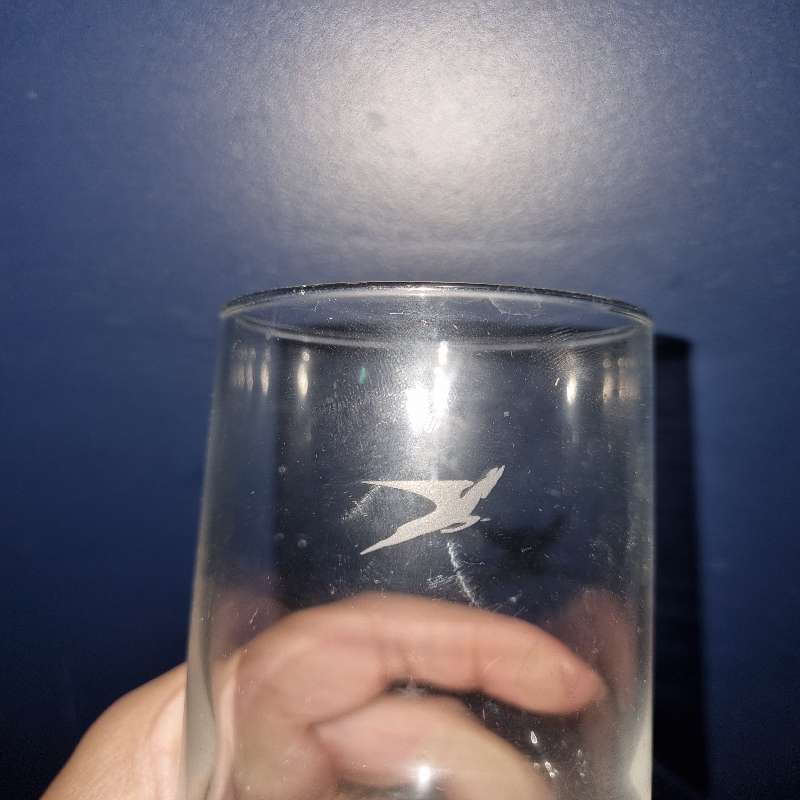 Vintage SAA / SAL drinking glass - South African Airways