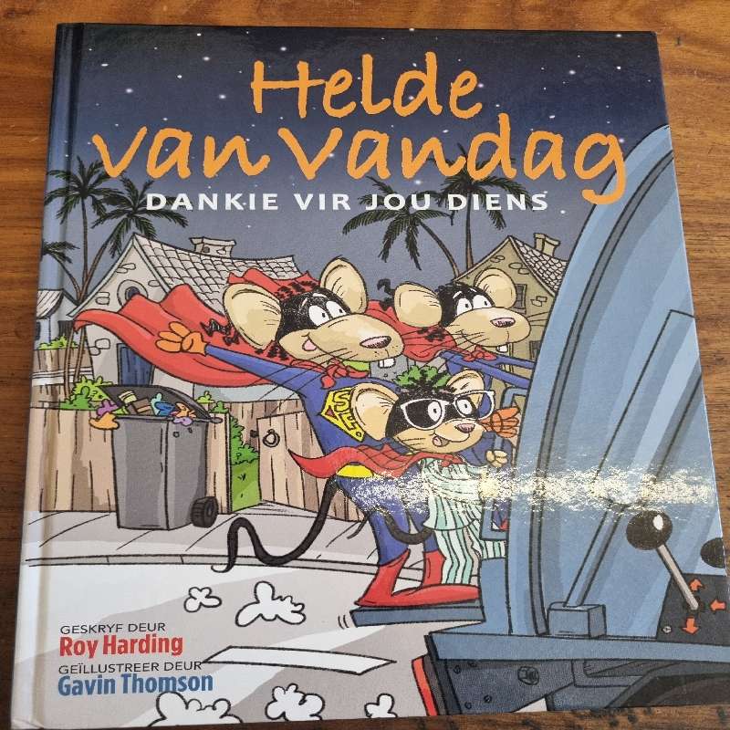 Helde van vandag - Dankie vir jou diens - Pragtige groot boek