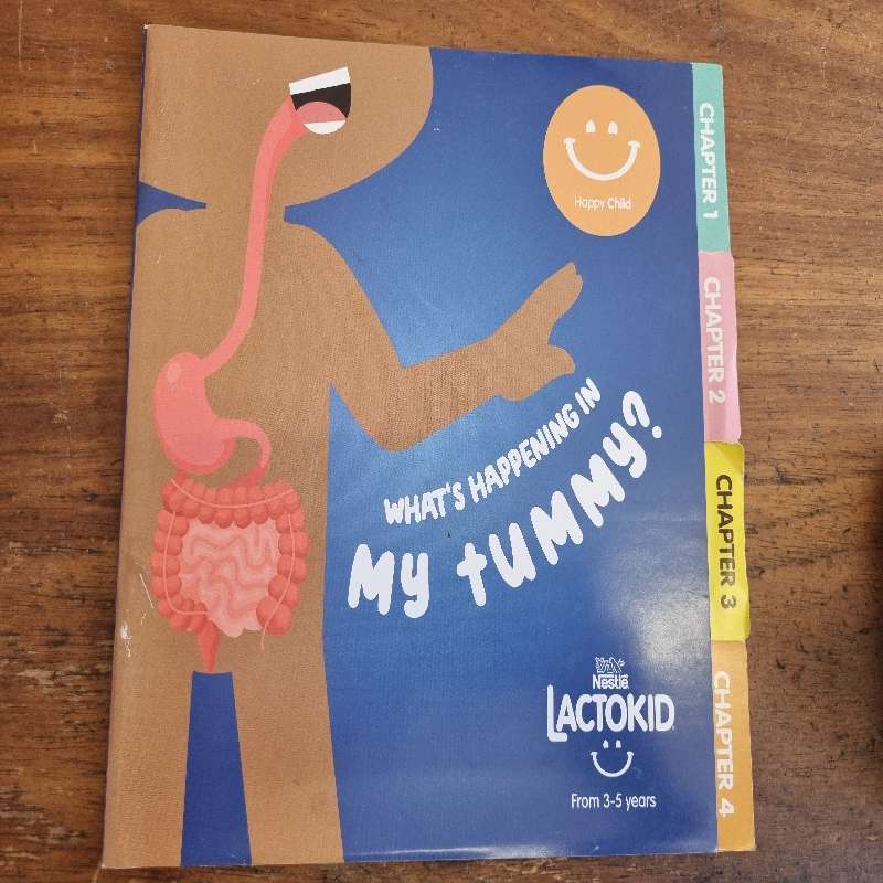 What's happening in my tummy? Book for 3-5 years