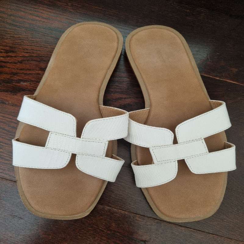 White Woolworths Sandals - Size 7