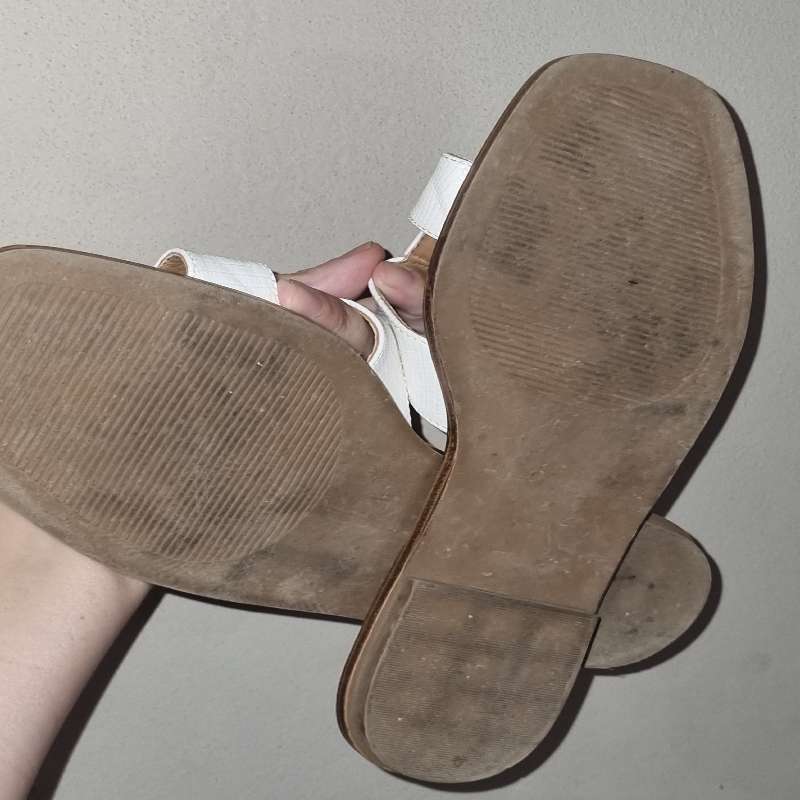 White Woolworths Sandals - Size 7